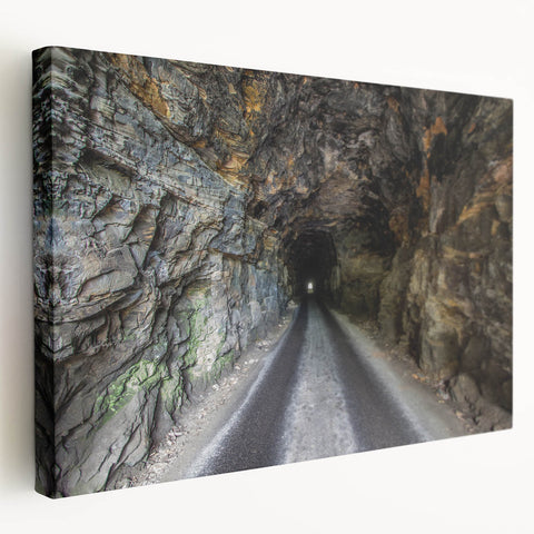 Panoramic Kentucky countryside landscape on large stretched canvas, with natural green and blue tones.