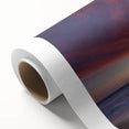 Art Deco style poster of Outer Banks, North Carolina, featuring pastel shades on rolled canvas.
