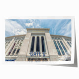 Extra large rolled print of New York Yankee Stadium with vibrant green field and stadium details.