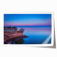 Extra large rolled print of Oklahoma scenery with vibrant floral elements, ideal for art wall dining room.