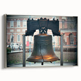 A vintage-style landscape art painting of Philadelphia, featuring colorful art on a black background.