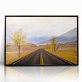 Large abstract wall art of South Dakota Badlands in muted earth tones on a framed acrylic.