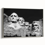 Framed canvas landscape art paintings featuring a vintage-style depiction of Mt.