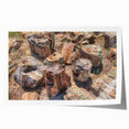 Extra large rolled print of South Dakota scenery with vibrant green and blue tones, ideal for dining room wall art.