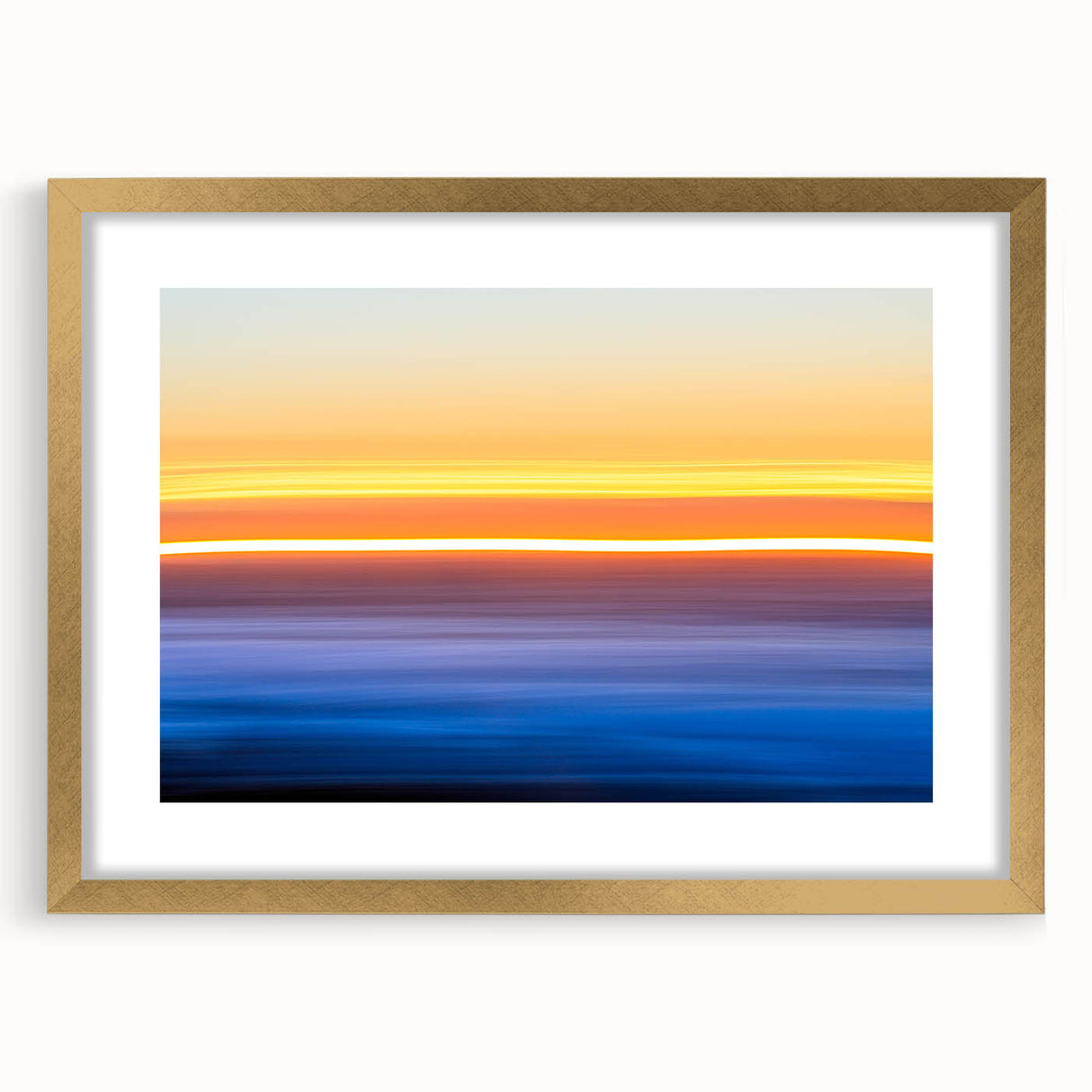 Sunset Motion Abstract Wall Art – Bold Modern Canvas Photography