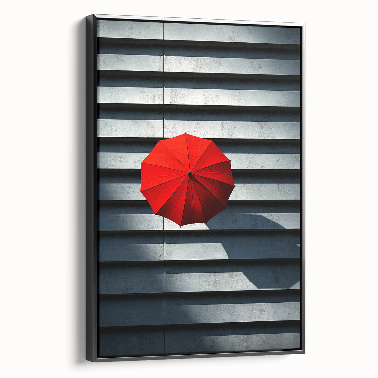 Black and white vintage poster art of a landscape on framed canvas, suitable for bedroom wall decor.