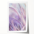 Floral and botanical rolled print showcasing vibrant colors and intricate designs on quality canvas, elegantly packaged in a sturdy tube for easy transport and display.