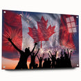 Canada Day Art Prints - Patriotic Canadian Flag & Maple Leaf Wall Art