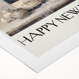 Elegant Champagne Celebration - New Year Wall Art Print