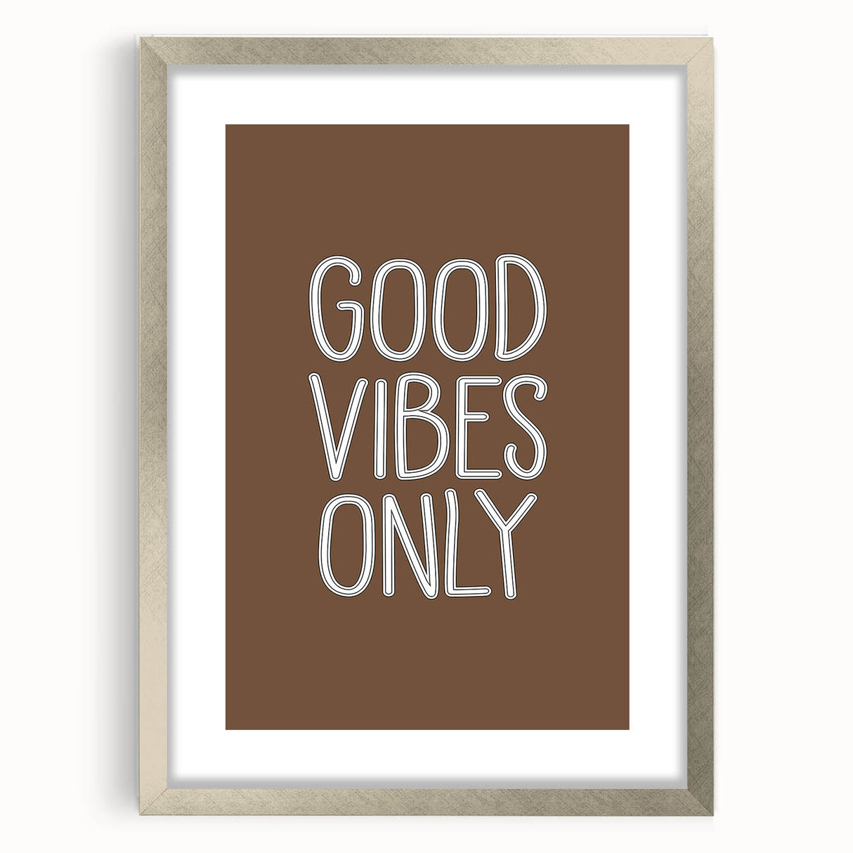 Good Vibes Only - Boys Wall Art Prints Kids Room Decor