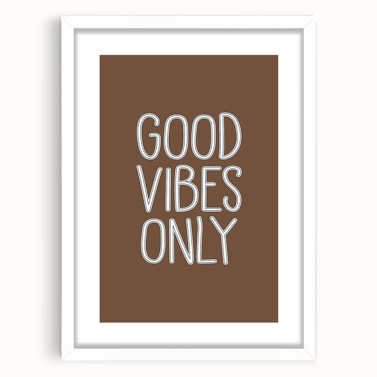 Good Vibes Only - Boys Wall Art Prints Kids Room Decor