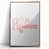 Princess Wall Art – Girls Bedroom and Nursery Decor