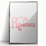 Princess Wall Art – Girls Bedroom and Nursery Decor