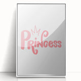 Princess Wall Art – Girls Bedroom and Nursery Decor