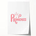 Princess Wall Art – Girls Bedroom and Nursery Decor