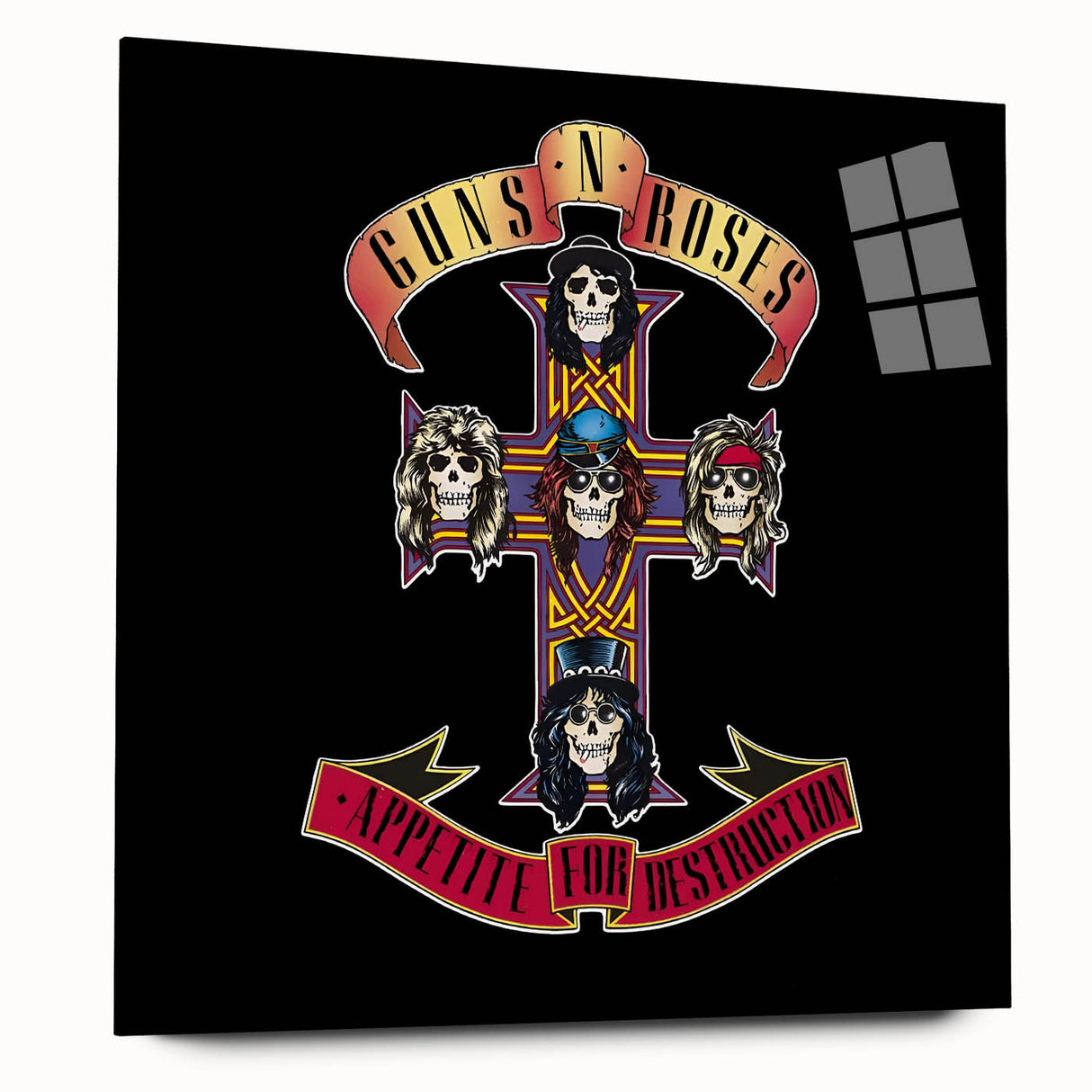 Retro Wall Art – Guns N' Roses Appetite for Destruction Print