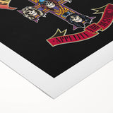 Retro Wall Art – Guns N' Roses Appetite for Destruction Print