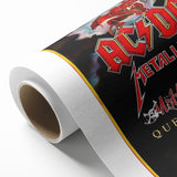 AC/DC Monsters of Rock Retro Poster Art – Vintage Rock Wall Art