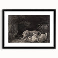 Realism Art Print – Tygers at Play by George Stubbs | Classical Wildlife Art
