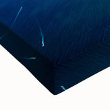 Large art of a black and white Mauritian landscape on stretched canvas, ideal for bedroom wall decor.