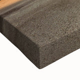 Large art of a black and white Namibian landscape on stretched canvas, suitable for bedroom decor.