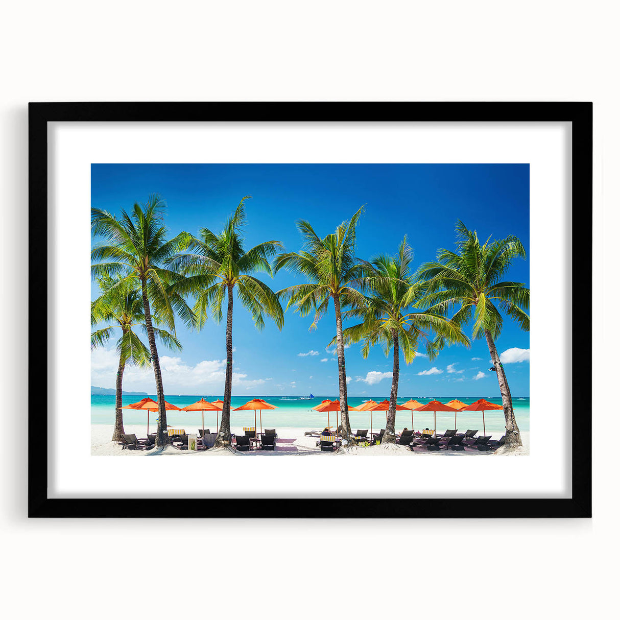 Extra large abstract art print with vibrant.