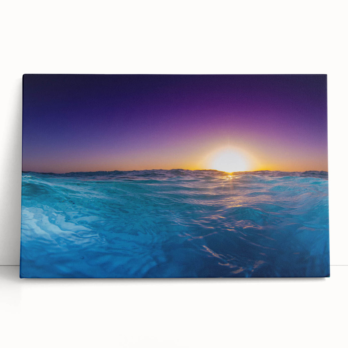 Black and white photograph of Caribbean scenery on a large stretched canvas, suitable for kitchen wall art.