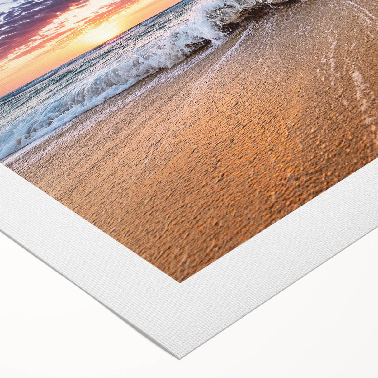 Art deco poster of Saint Lucia scenery in vibrant tropical hues on rolled canvas, ideal for dining room wall art.