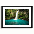 Extra large abstract art print depicting vibrant, colorful textures, ideal for living room decor, framed with a black mat.