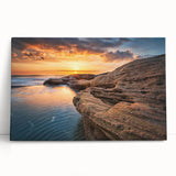 Black and white photo of a Bulgarian landscape on large stretched canvas, suitable for kitchen wall art.