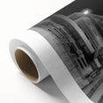 Art Deco poster of the Vatican scenery on rolled canvas, in soft pastel shades.