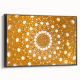 Black and white landscape art of Oman on a framed canvas, ideal for bedroom wall decor.