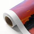 Art Deco poster of Buenos Aires skyline in pastel shades on rolled canvas, ideal for nursery wall art.