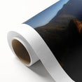 Art Deco poster featuring a scenic Peruvian landscape on rolled canvas, suitable for nursery or dining room decor.