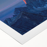 Art deco poster of a Venezuelan landscape in muted earth tones on rolled canvas, suitable for dining room decor.