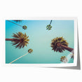 Rolled print of Beverly Hills scenery with lush greenery and soft pastel colors, ideal for art wall dining room.