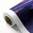 Art deco poster of Lake Tahoe with cool blue and green palette on rolled canvas, ideal for nursery wall art.