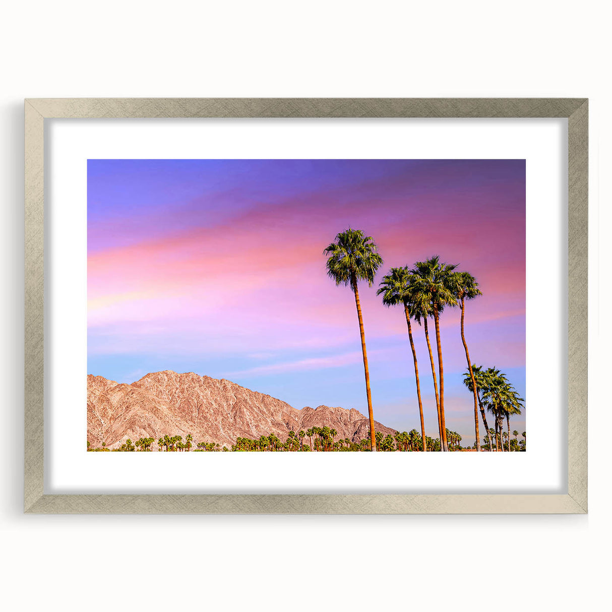 Textured abstract art print featuring soft pink and grey hues on a framed canvas, ideal for bedroom decor.