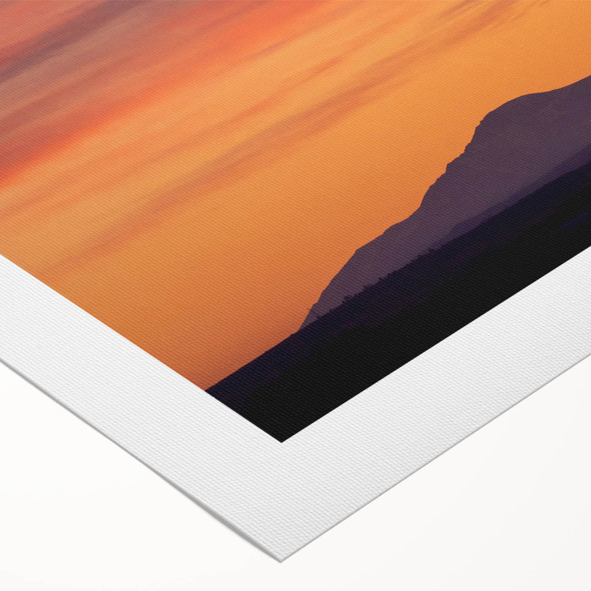 Art deco poster of Pikes Peak in muted green and beige tones on rolled canvas, suitable for dining room decor.