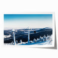 Extra large rolled print of Telluride, Colorado scenery in muted earth tones, ideal for art wall dining room.