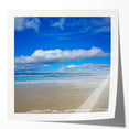 Extra large rolled canvas print featuring a Daytona scenery in pastel shades, ideal for art wall dining room.