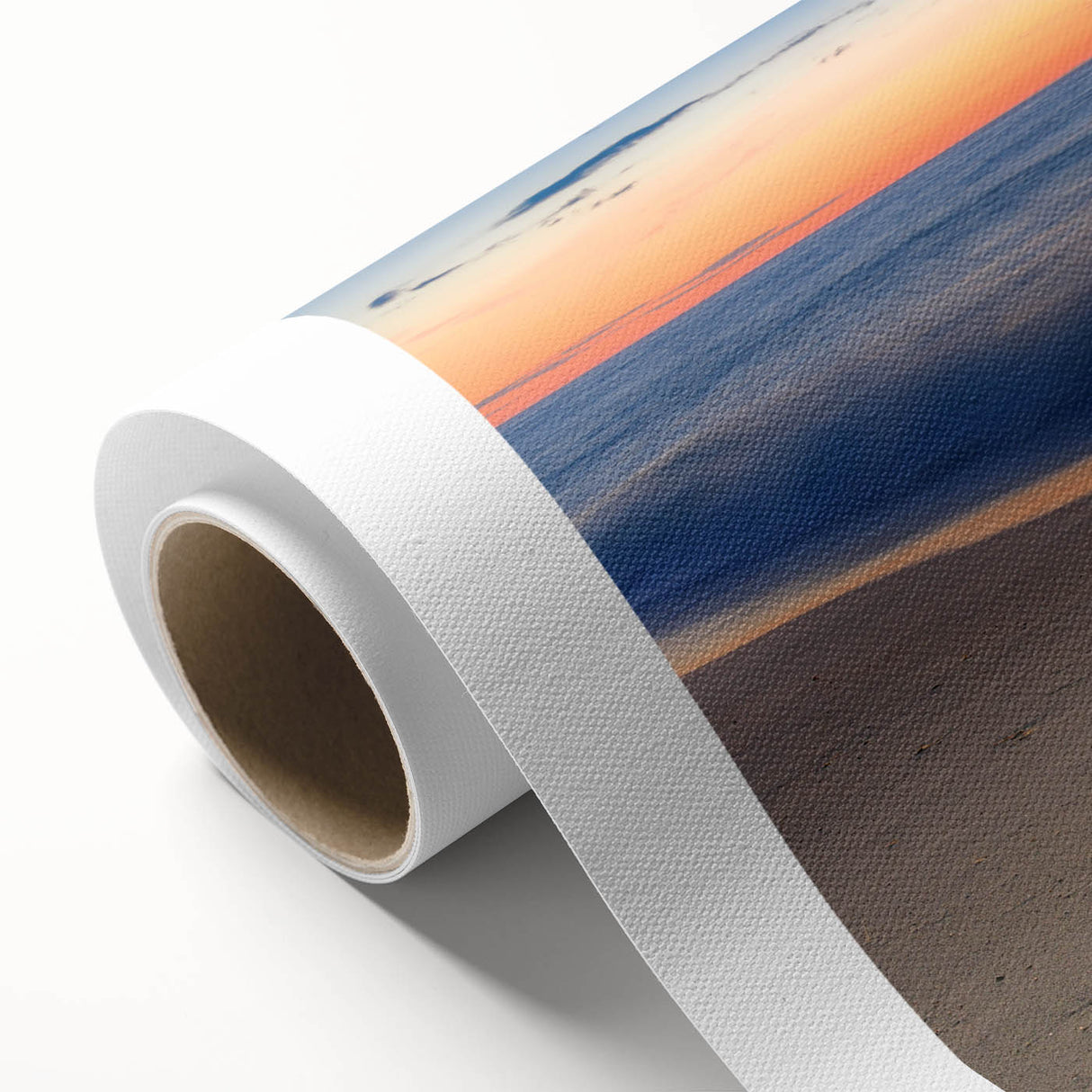 Art deco poster of Nantucket scenery in pastel shades on rolled canvas, suitable for nursery wall art.