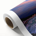 Art Deco-style poster of Minnesota scenery in pastel shades on rolled canvas, ideal for nursery wall art or dining room.