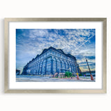 Textured abstract art print depicting the St.