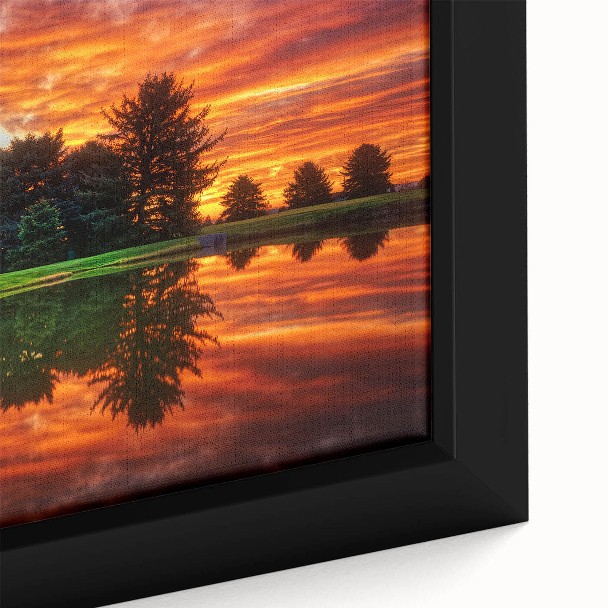 Extra large framed canvas depicting a textured Nebraska landscape in black with colorful art accents.