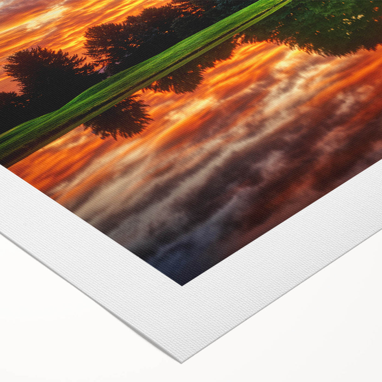 Art deco poster of Nebraska scenery in muted earth tones on rolled canvas, suitable for dining room wall art.