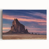 Black and white photograph of White Sands, New Mexico on large stretched canvas, ideal for kitchen wall art.