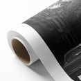 Art deco poster of Brooklyn Bridge in monochrome tones on rolled canvas, ideal for nursery wall art.