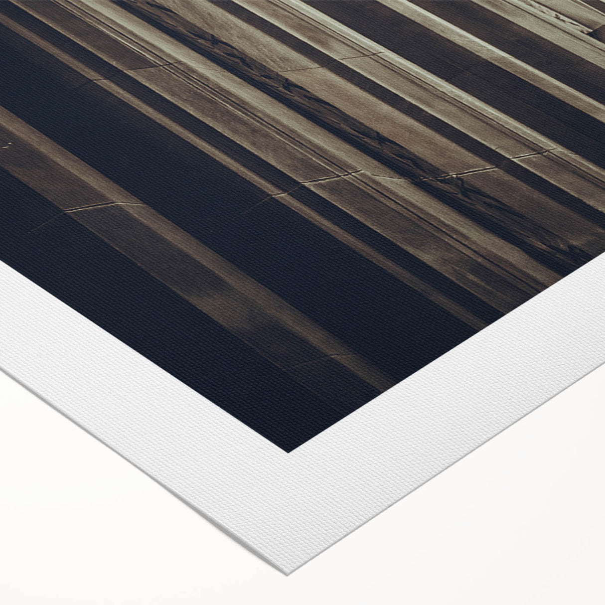 Art deco poster of Wall Street with muted gray and black tones on rolled canvas, suitable for dining room wall art.