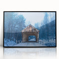 Large abstract wall art depicting Vermont scenery in muted earth tones on a framed acrylic.